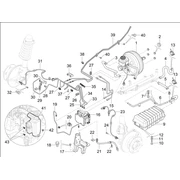 01_Tuyaux de frein avant - Maître-cylindre de frein