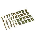 AGRAFE DE CARROSSERIE/CARENAGE/CAPOTAGE DIAM 5mm AVEC VIS DIAM 5 x 15 mm (PAR 20 )