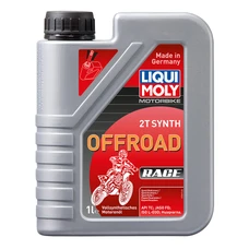 HUILE MOTEUR 2 TEMPS LIQUI MOLY MOTO OFFROAD RACE 2T  (1 L)  100% SYNTHESE