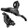 FREIN A DISQUE VTT HYDRAULIQUE 2 DOIGTS AVANT SRAM DB4 NOIR DURITE 2000MM (SANS DISQUE) (KIT) -UTILISE HUILE MINERALE
