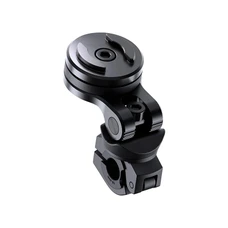 SUPPORT SMARTPHONE/TELEPHONE MOTO SP CONNECT VENDU A L'UNITE FIXATION TIGE DE RETROVISEUR NOIR INCLINABLE ET ORIENTABLE A 360- (DIAM 10, 12, 14, 16 mm) SPC+