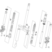 Composants de la fourche (Wuxi Top)