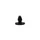 BOUTON/OBTURATEUR TAPIS REPOSE PIED ORIGINE PIAGGIO MP3, X10, X9, BEVERLY  -CM011101-