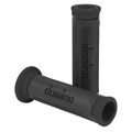 GRIP- DOMINO ORIGINAL- ROAD/MAXISCOOTER A350 BLACK/GREY (120 mm) (PAIR)