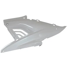 CARENAGE/CAPOT MOTEUR SCOOT ADAPTABLE MBK 50 NITRO 1997>2012/YAMAHA 50 AEROX 1997>2012 BLANC BRILLANT GAUCHE  -P2R-