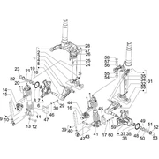 Componenti della forcella mingxing
