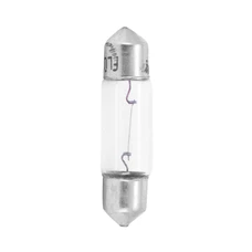 AMPOULE/LAMPE STANDARD 12V  3W CULOT SV7-8 (8x28) NORME C3W NAVETTE BLANC (FEU ARRIERE+STOP) (VENDU A L'UNITE)  -FLOSSER-