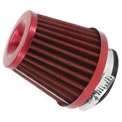 FILTRE A AIR CONIQUE ROUGE FIXATION DROITE DIAM 35/45 mm -SELECTION P2R