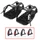 PEDALE ROUTE / VTT RESINE POUR ADAPTER SUR CALES LOOK - SHIMANO ET AUTRES POUR PEDALER SANS LES CHAUSSURES DE VELO (PAIRE)