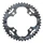 CHAINRING FOR MTB- Ø104 - 4arms-FOR TRIPLE- 42T middle. Ø104 SHIMANO ACERA M361 8 Speed BLACK .