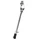KICKSTAND FOR BICYCLE - NEWTON - 20-28 " - ADJUSTABLE - ALUMINIUM- SILVER