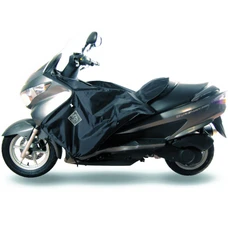 TABLIER COUVRE JAMBE TUCANO POUR SUZUKI 125-200 BURGMAN (R063-X) (TERMOSCUD) (SYSTEME ANTI-FLOTTEMENT SGAS)