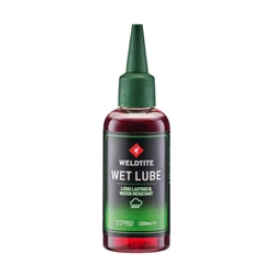 LUBRICANT FOR BICYCLE - WELDTITE TF2 DRY LUBE (WITH TEFLON) FOR WET CONDITIONS (100ml)