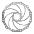 BRAKE DISC FOR MTB - 6 holes FIBRAX COMPATIBLE SHIMANO AND MORE Ø 203mm