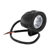 FRONT AUXILIARY LIGHTS - LEDS - ADJUSTABLE - Ø 57mm Aluminium Black -P2R- **