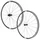 ROUES ROUTE PATIN BLOCAGE 700 FIR F 25D NOIR CASSETTE SHIMANO 9/10/11V HAUTEUR/PROFIL 26 mm (PAIRE) - TUBELESS READY