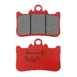 PLAQUETTE DE FREIN BREMBO POUR HONDA 750 CB HORNET 2023> AV, 500 CB F 2022> AV, 500 CBR R 2022> AV (ROUTE METAL FRITTE) -07HO72SA