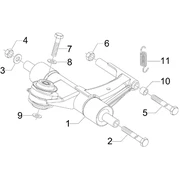 Bras oscillant
