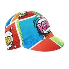 CYCLING CAP - BANG PATTERN MULTICOLORED