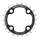 PLATEAU VTT 4BRA D.64 TA CHINOOK 22DTS INTERIEUR DOUBLE/TRIPLE NOIR ALU POUR SHIMANO / SRAM / RACE FACE / FSA 9V.