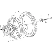 Roue Av.