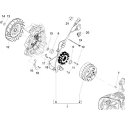 Volant magnetique