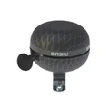 SONNETTE TIMBRE BASIL NOIR NOIR METAL DIAM 60mm (VENDU A L'UNITE) FIXATION 22,2/25,4mm
