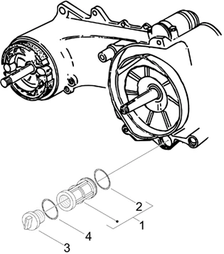Couvercle volant magnetique - Filtre à huile