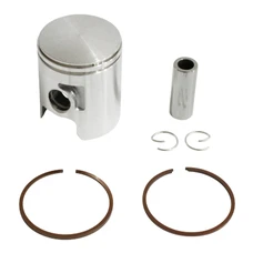 PISTON 50 A BOITE ADAPTABLE DERBI 50 SENDA, GPR/GILERA 50 SMT, RCR/APRILIA 50 RS 2006> (MOTEUR EURO 2 + 3) (SEGMENTS 1,2mm) -P2R ECO