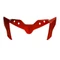 COUVRE GUIDON AVANT ORIGINE PIAGGIO 125-300 YOURBAN ROUGE 854/A  -67200400XR7-