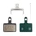 PLAQUETTE DE FREIN VTT SHIMANO DEORE (MARWI ORGANIC / KEVLAR) (PAIRE SUR CARTE) - COMPATIBLE VAE
