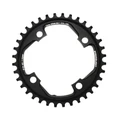 CHAINRING FOR MTB- Ø104 - 4arms-FOR SINGLE- 36T. Ø104 BLACK -ALUMINIUM- 7075 STRONGLIGHT . X01 11 Speed- Thickness 5 mm
