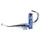 POT 50 A BOITE VOCA CHROMED POUR BETA 50 RR 2012>2020 (PASSAGE BAS - SILENCIEUX ALU BLEU)