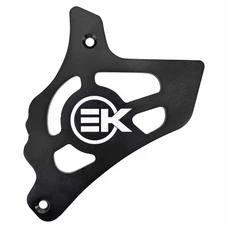 SPROCKET COVER 50 WITH GEARBOX ARTEK FOR MINARELLI 50 AM6/BETA 50 RR/RIEJU 50 MRT/SHERCO 50 SM-R, SE-R ALU CNC BLACK