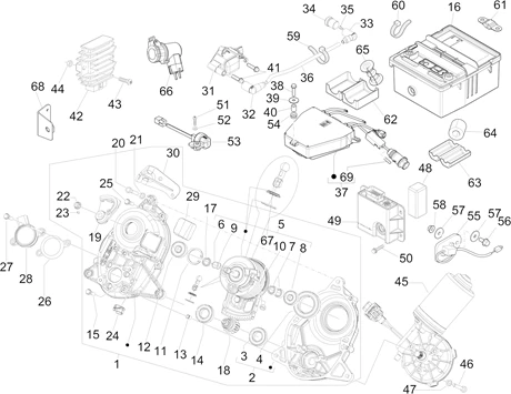 Régulateurs de tension - Centrales electroniques - Bobine H.T.