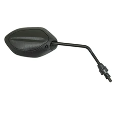MIRROR FOR SCOOT P2R - OVAL SHAPED - BLACK - RIGHT Ø 8mm (CAN BE BLOCKED)
