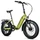 VELO ELECTRIQUE/VAE PLIANT FAT BIKE 20 LEADER FOX CODY MIXTE VERT KAKI MAT 7V MOTEUR ROUE AR BAFANG 36V 80Nm BATTERIE 16Ah
