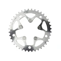 CHAINRING FOR ROAD BIKE- 5 Arms- 42T.Ø 130 MIDDLE- ALUMINIUM SILVER- 7075 TA ALIZE (SHIMANO TYPE)8/9/10 Speed