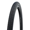 TYRE FOR URBAN/TREKKING BIKE- 700 X 40 SCHWALBE HS484 ROAD CRUISER - BLACK - RIGID - REFLECTIVE (42-622)