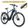 VELO ELECTRIQUE/VAE CITY 28 LEADER FOX BARNET HOMME BLEU 9V MOTEUR CENTRAL BAFANG M510 36V 95Nm BATTERIE 20Ah (19'' - h48cm - TAILLE L - POUR ADULTE DE 178cm à 185cm)