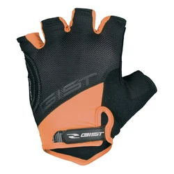 GANTS VELO COURT GIST D-GRIP GEL ETE ORANGE FLUO L (PAIRE SUR CARTE) AVEC VELCRO -5511