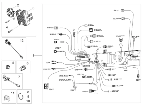 Circuit electrique AV