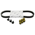 KIT TRANSMISSION (COURROIE, GALETS, GUIDES) ORIGINE PIAGGIO 125 VESPA SPRINT 3V 2014>2015   -1R000439-