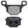 PLAQUETTE DE FREIN NEWFREN POUR RIEJU 50 MRT 2009>2012 AR / PEUGEOT 50 XR7 AR / APRILIA 125 RS4 2011>2014 AR / DERBI 125 GPR 2009>2014 AR -P2R- (FD0077BE) (ELITE ORGANIQUE)