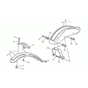 Garde-boue AV-AR