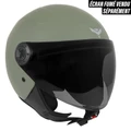 CASQUE JET SCOOT ADX AJ020 VERT OLIVE XXL (SIMPLE ECRAN) (ECE 22.06)
