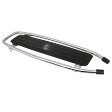 PORTE BAGAGE CYCLO ADAPTABLE PEUGEOT 103 MVL CHROME AR + PROTECTION PLASTIQUE  -SELECTION P2R-