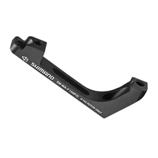 DISC BRAKE ADAPTOR - SHIMANO - FOR ROAD BIKE - FOR Ø 140mm DISC - TO FIT A POST-MOUNT CALIPER ON FORK FLATMOUNT
