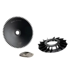 JOUE FIXE SCOOT ADAPTABLE PIAGGIO 50 ZIP 2T, TYPHOON/GILERA 50 STALKER, RUNNER/APRILIA 50 SR MOTARD, SCARABEO (INCLUS TURBINE VARIATEUR ET ROCHET DE KICK) -MALOSSI