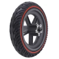 ROUE TROTTINETTE ARRIERE XIAOMI PRO, PRO2 (AVEC PNEU NOIR LISERET ROUGE 8.5 x2) -P2R